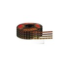 PASEK LED 3528 CrysRib 60LED Czerwony w osłonie silikonowej 1m (rolka 5m)